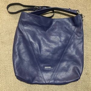 Rebecca Minkoff Purple Pebbled Leather Purse! Excellent condition!